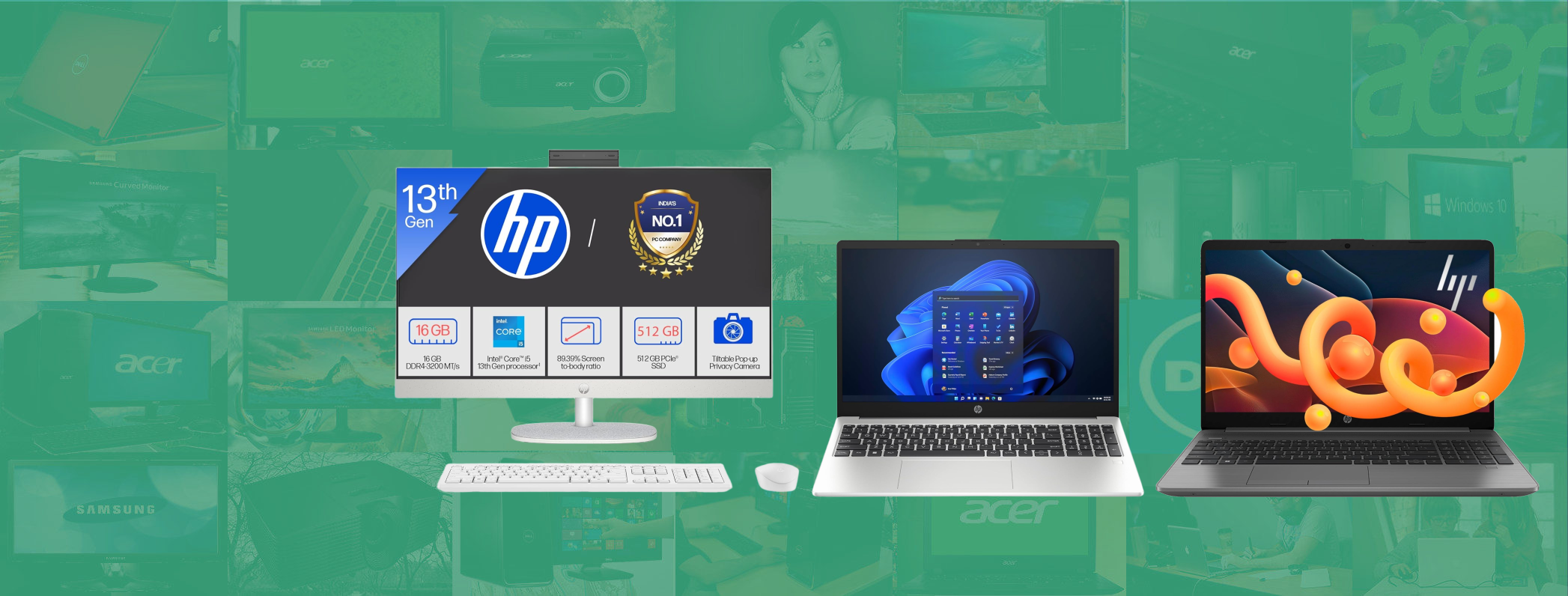 HP Products page